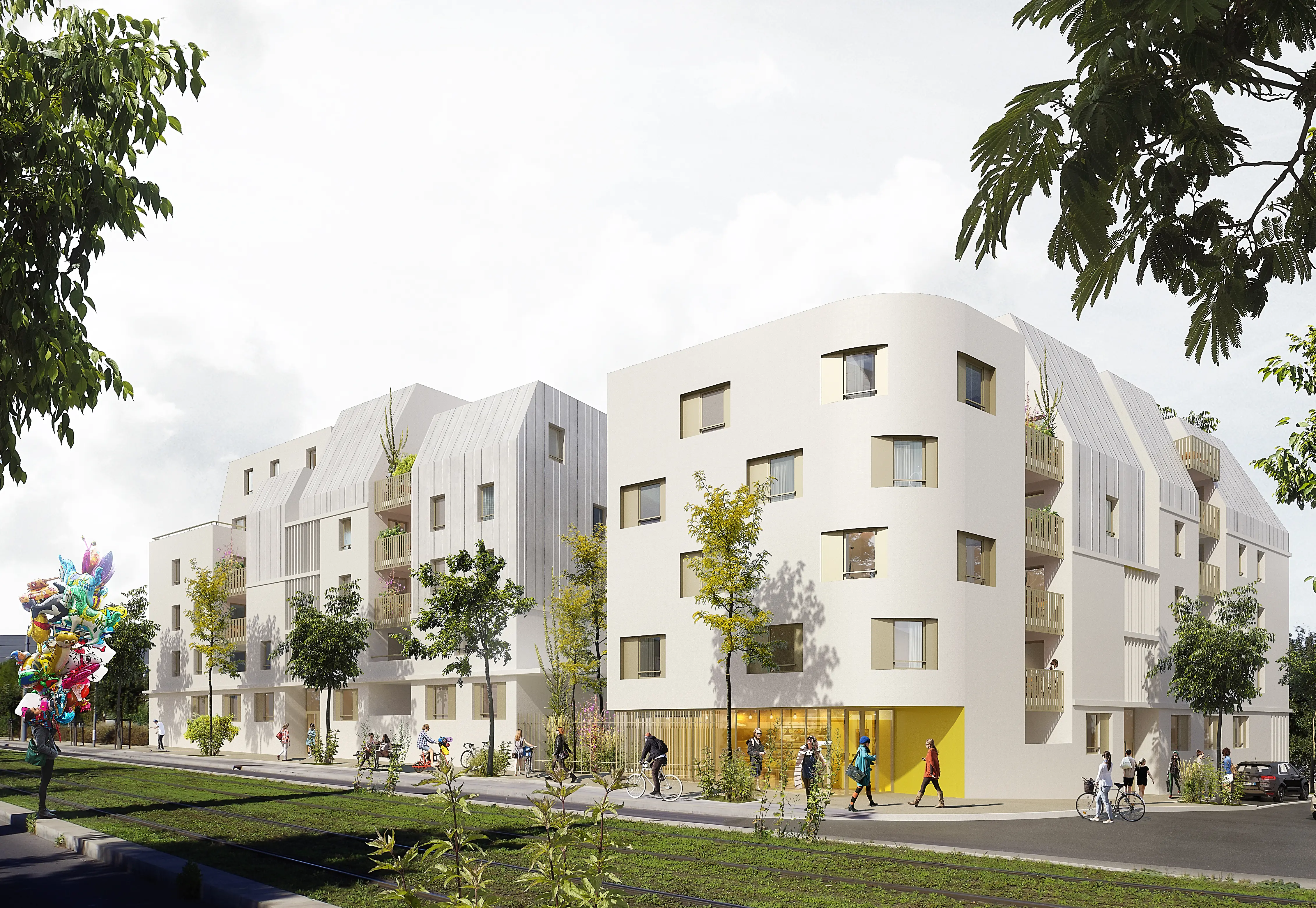 Céline Martin Yellow Architecture – Parc 2000, Montpellier, ACM Habitat – photo 1