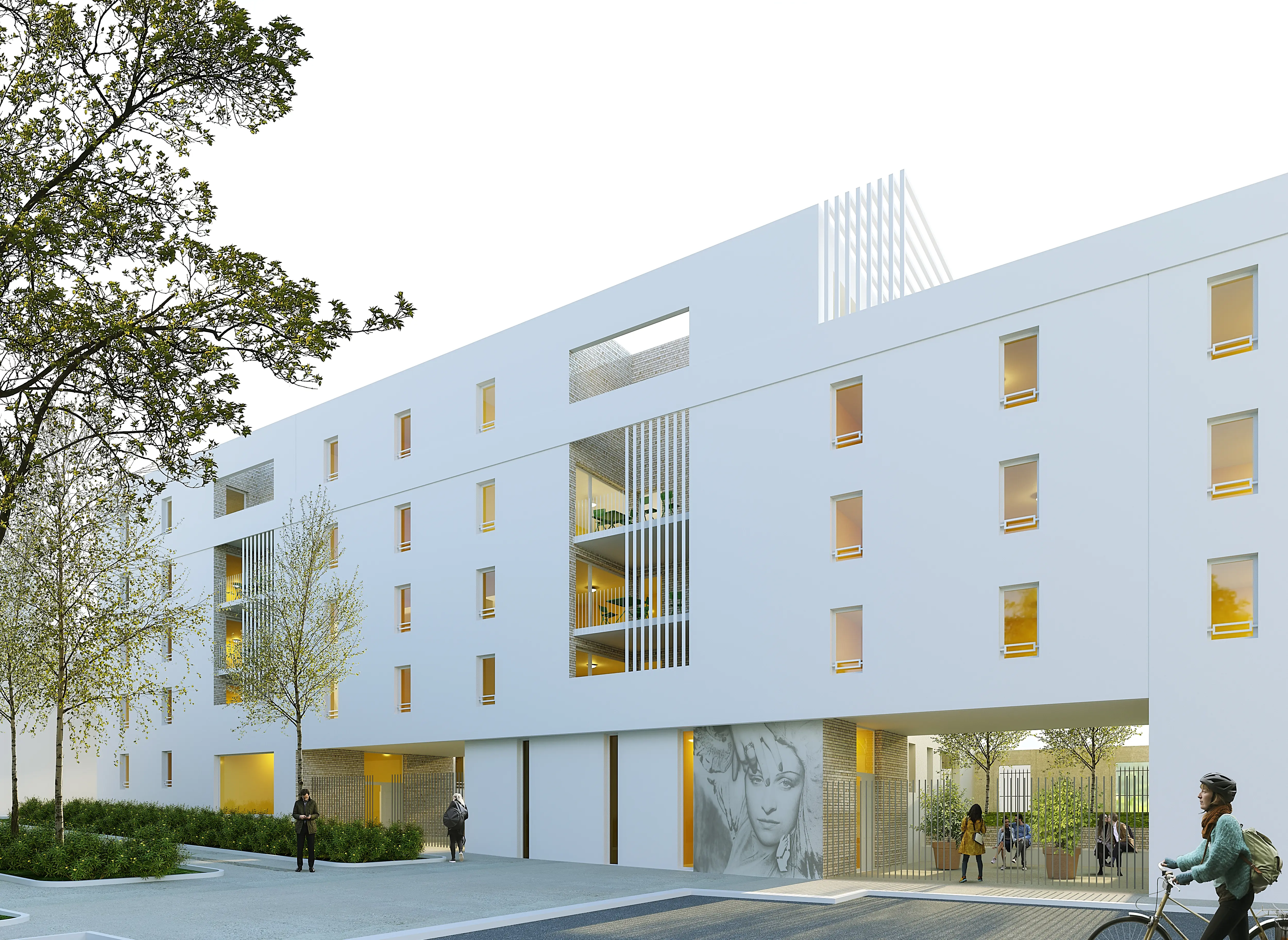 Céline Martin Yellow Architecture – Résidence Théodora, Montpellier, EAI / ACM Habitat – photo 2